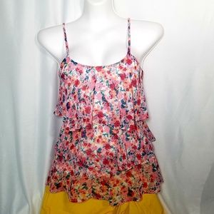 Candies Ruffle Top Spaghetti Straps